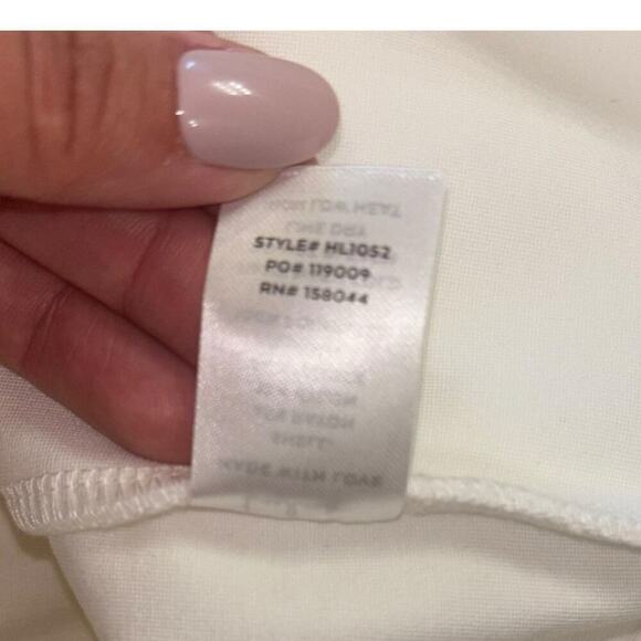 Lulus White Bodycon Strapless Dress Women’s Sz L Bridal Bride Bachelorette Party - Picture 12 of 14